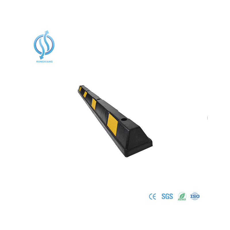 1650mm Low Profile Black And Yellow Wheel Stops