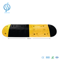 1000mm Rubber Speed Hump for Traffic Safety