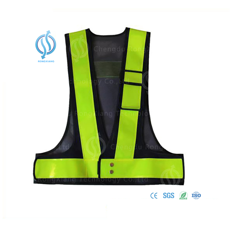 Customized Reflective Vest with Led Lights for Cycling