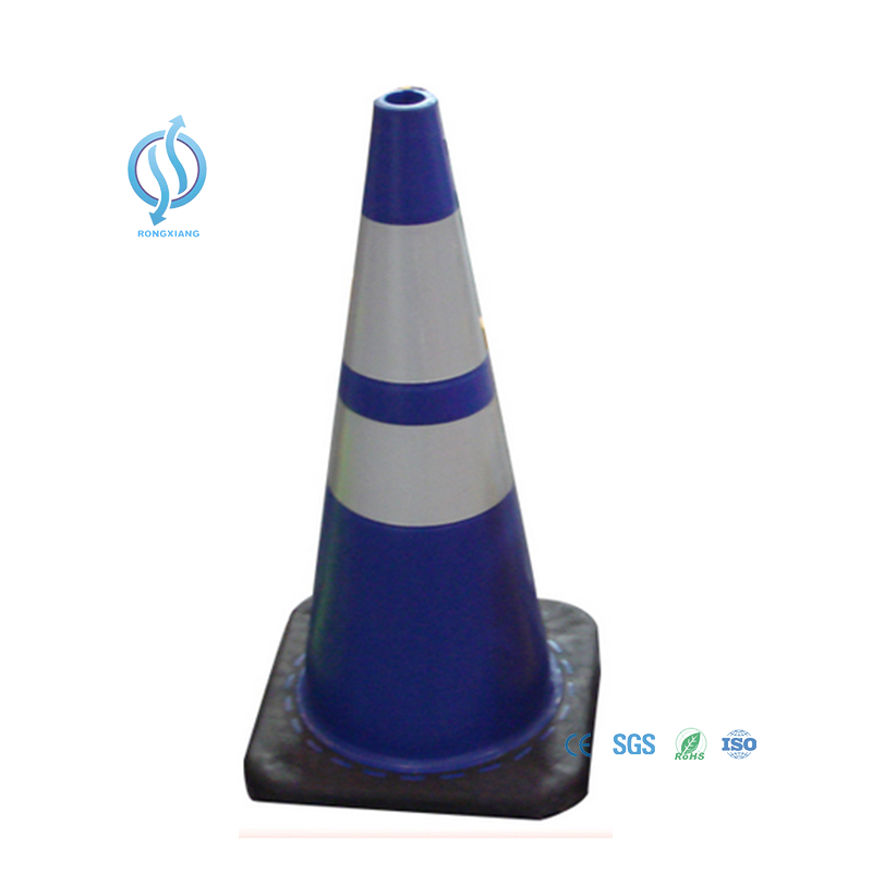 Durable Purple Traffic Cone for Parking Lot