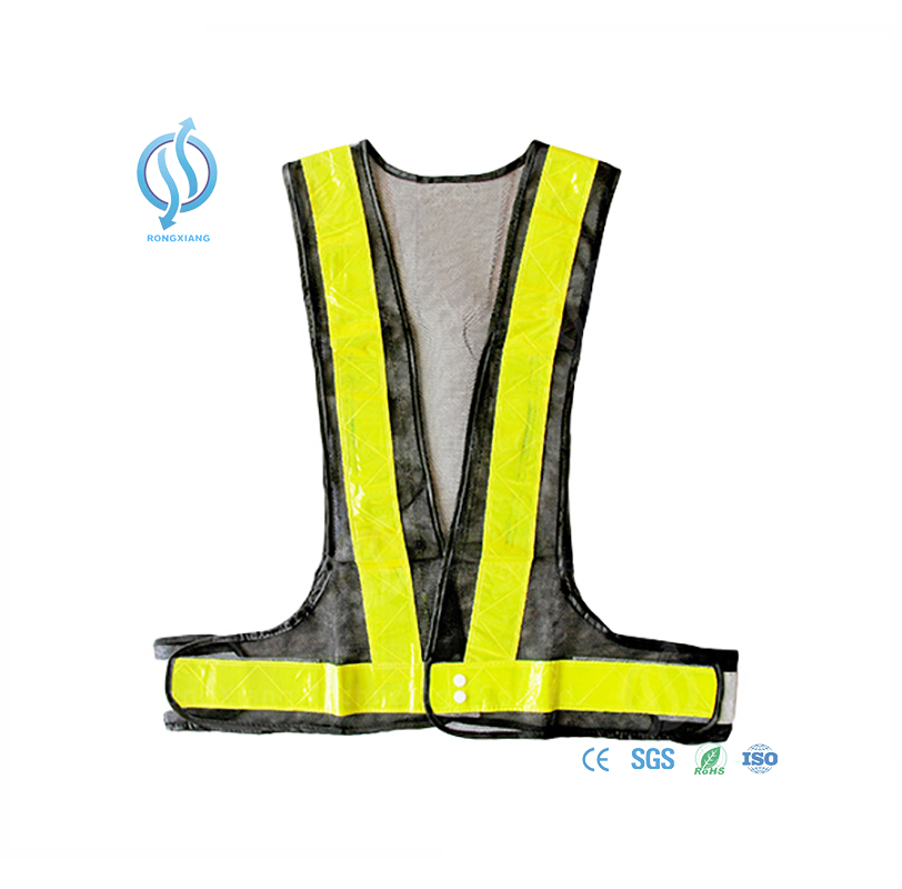 New Reflective Vest with Led Lights for Bike Riding
